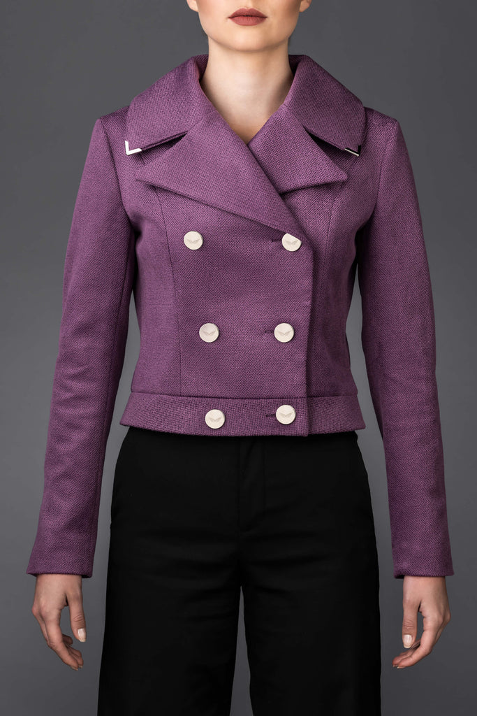 Women’s purple jacket Greta